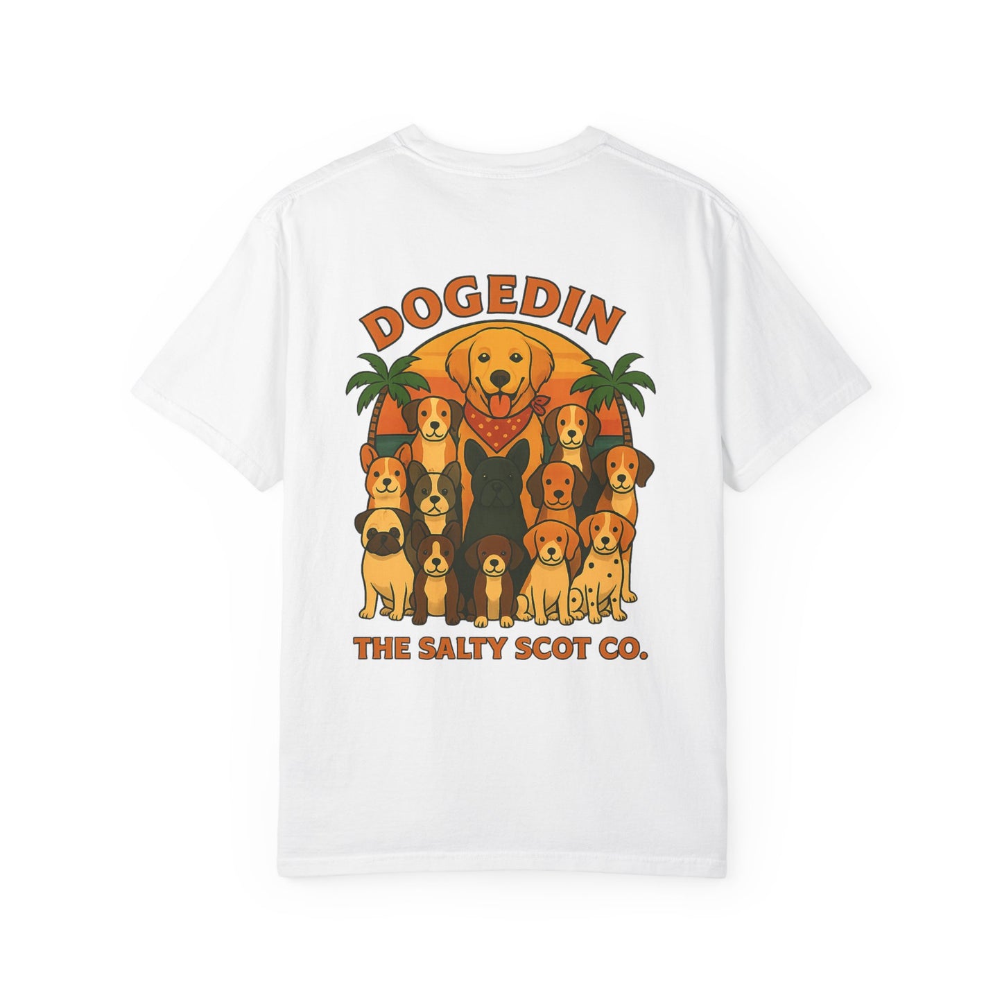 Dogedin - The Pack Tee (Golden) - The Salty Scot Collection