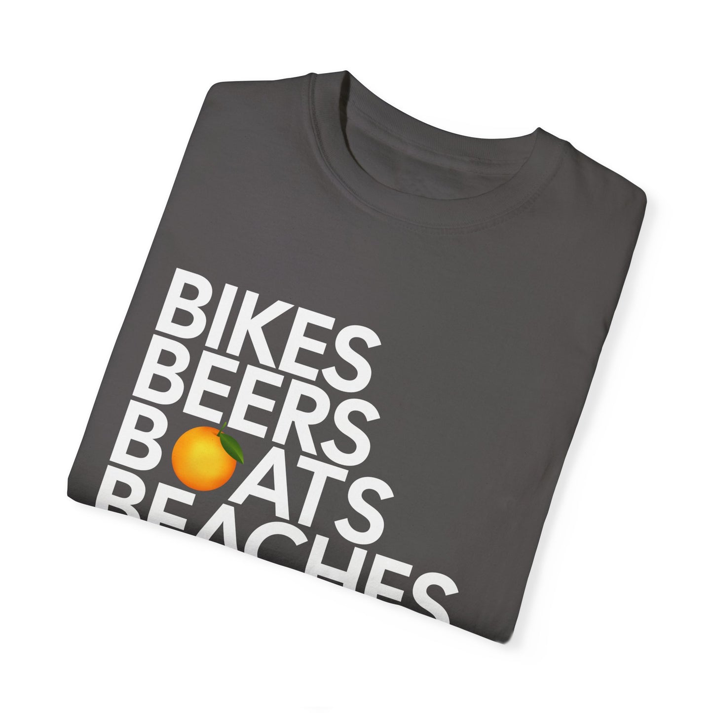Bikes, Beers, Boats, Beaches, Blue Jays, & Bagpipes Tee - The Salty Scot Collection
