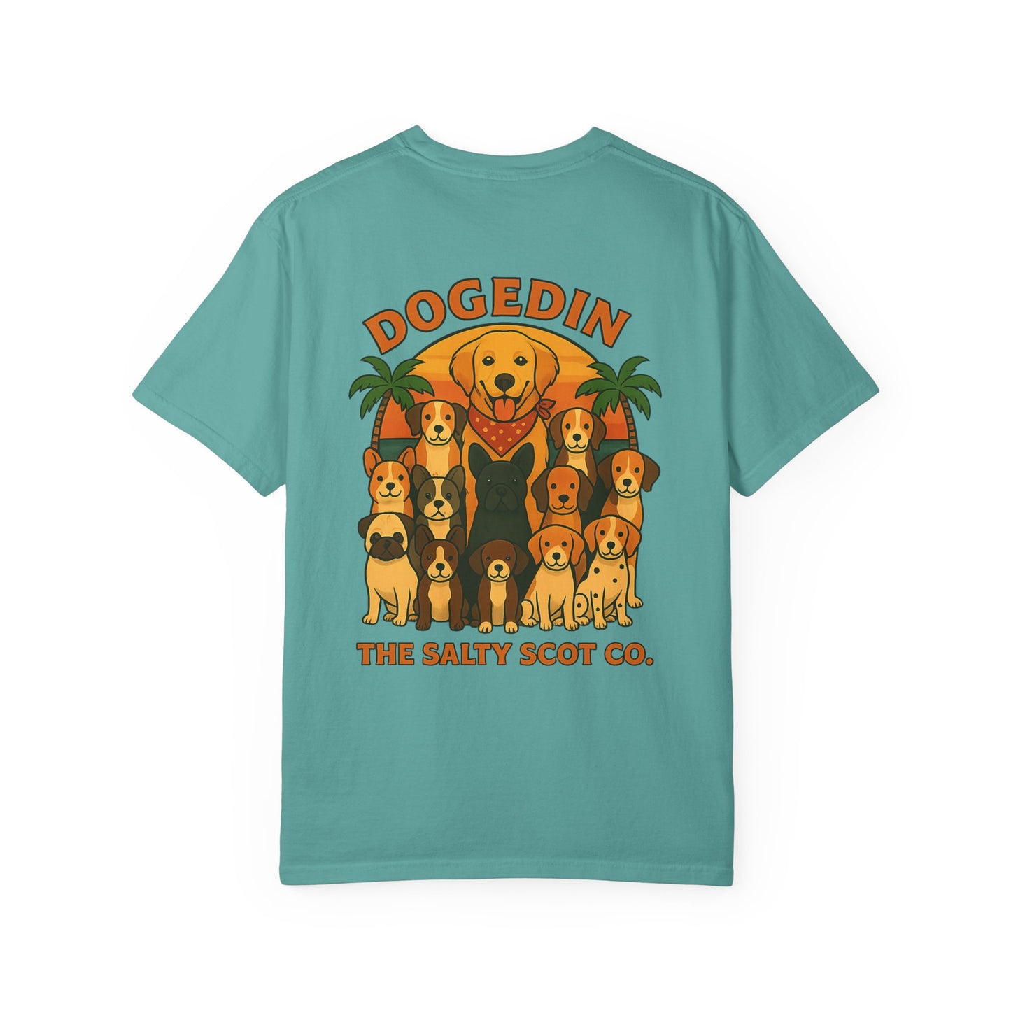 Dogedin - The Pack Tee (Golden) - The Salty Scot Collection