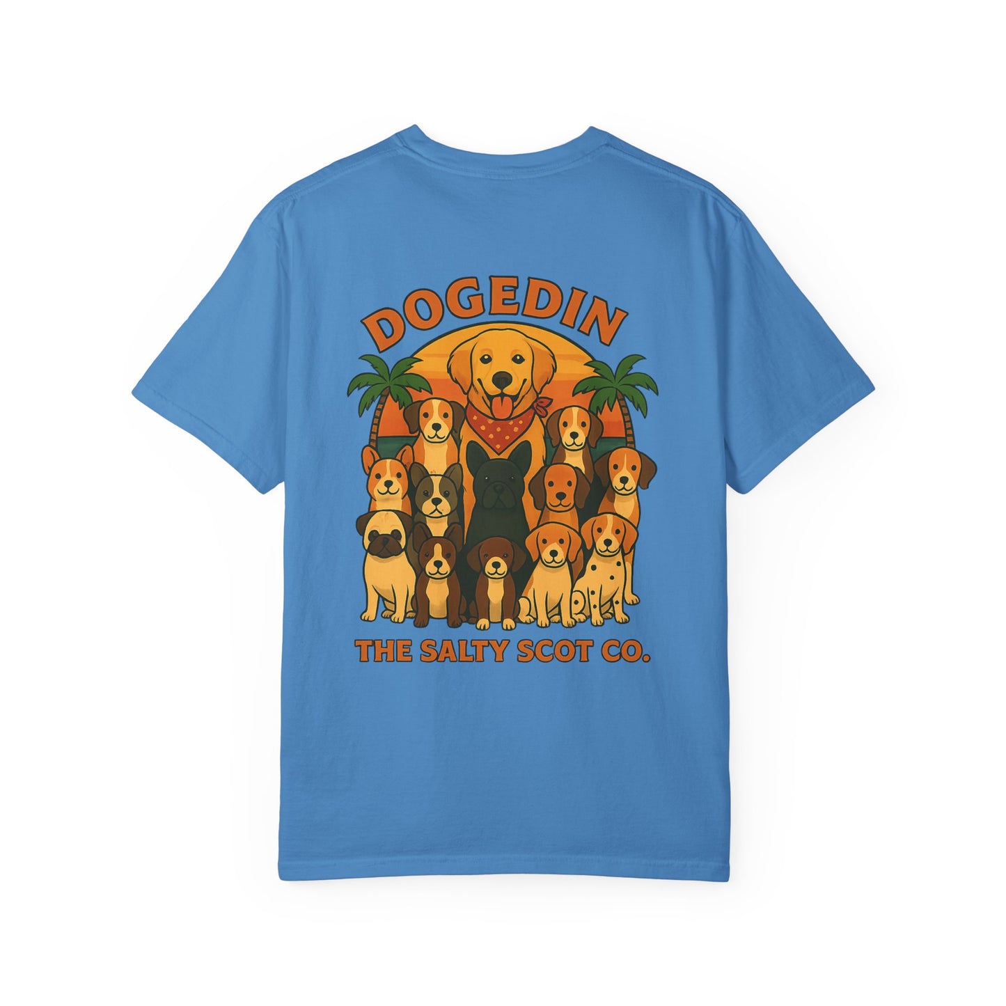 Dogedin - The Pack Tee (Golden) - The Salty Scot Collection