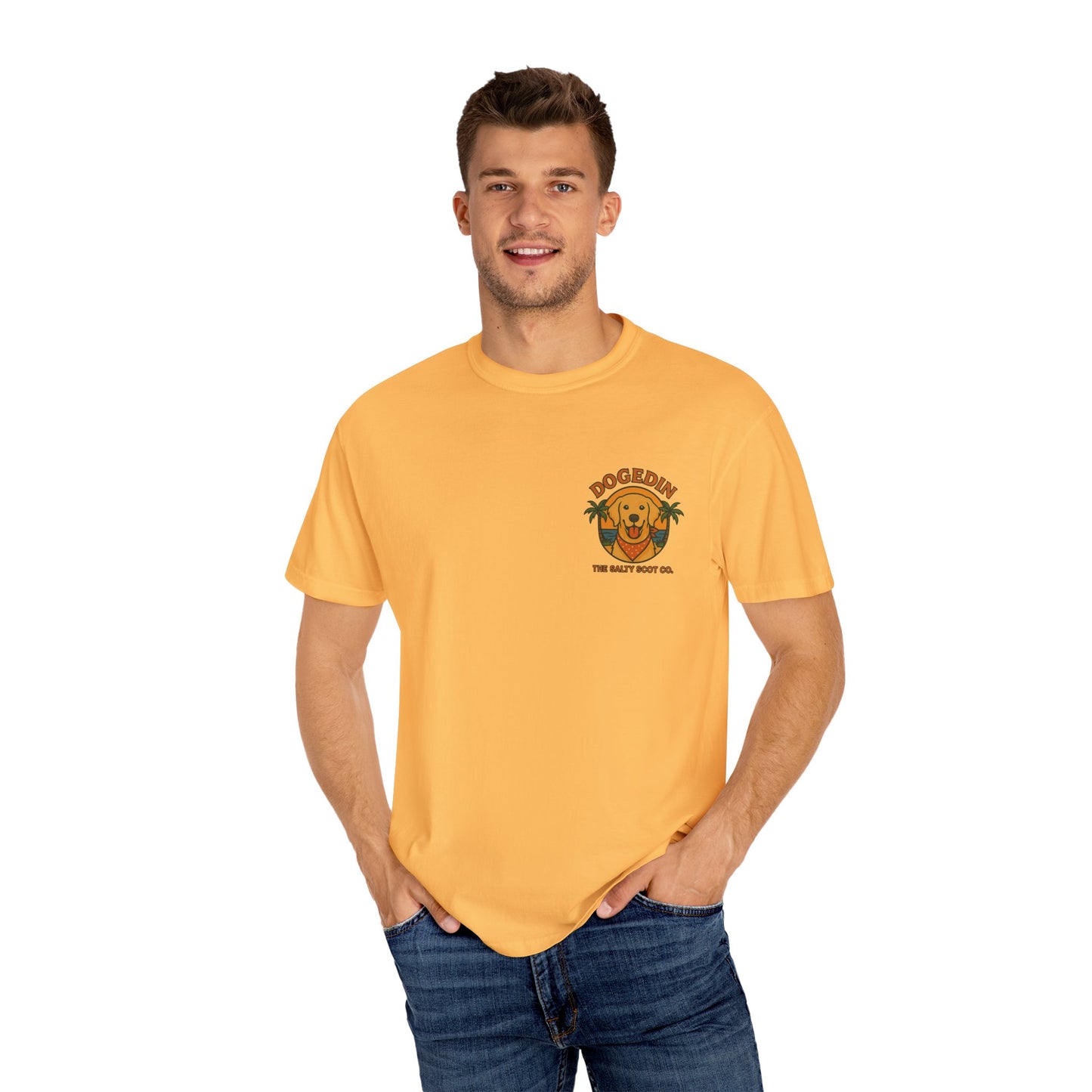 Dogedin - The Pack Tee (Golden) - The Salty Scot Collection