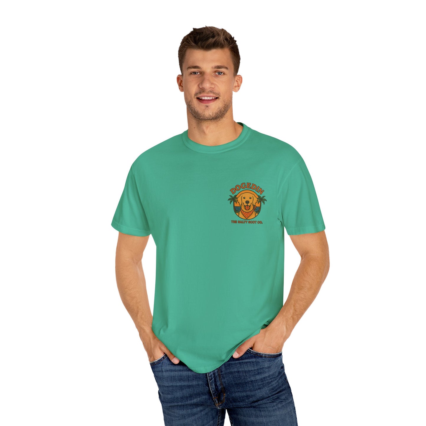 Dogedin - The Pack Tee (Golden) - The Salty Scot Collection