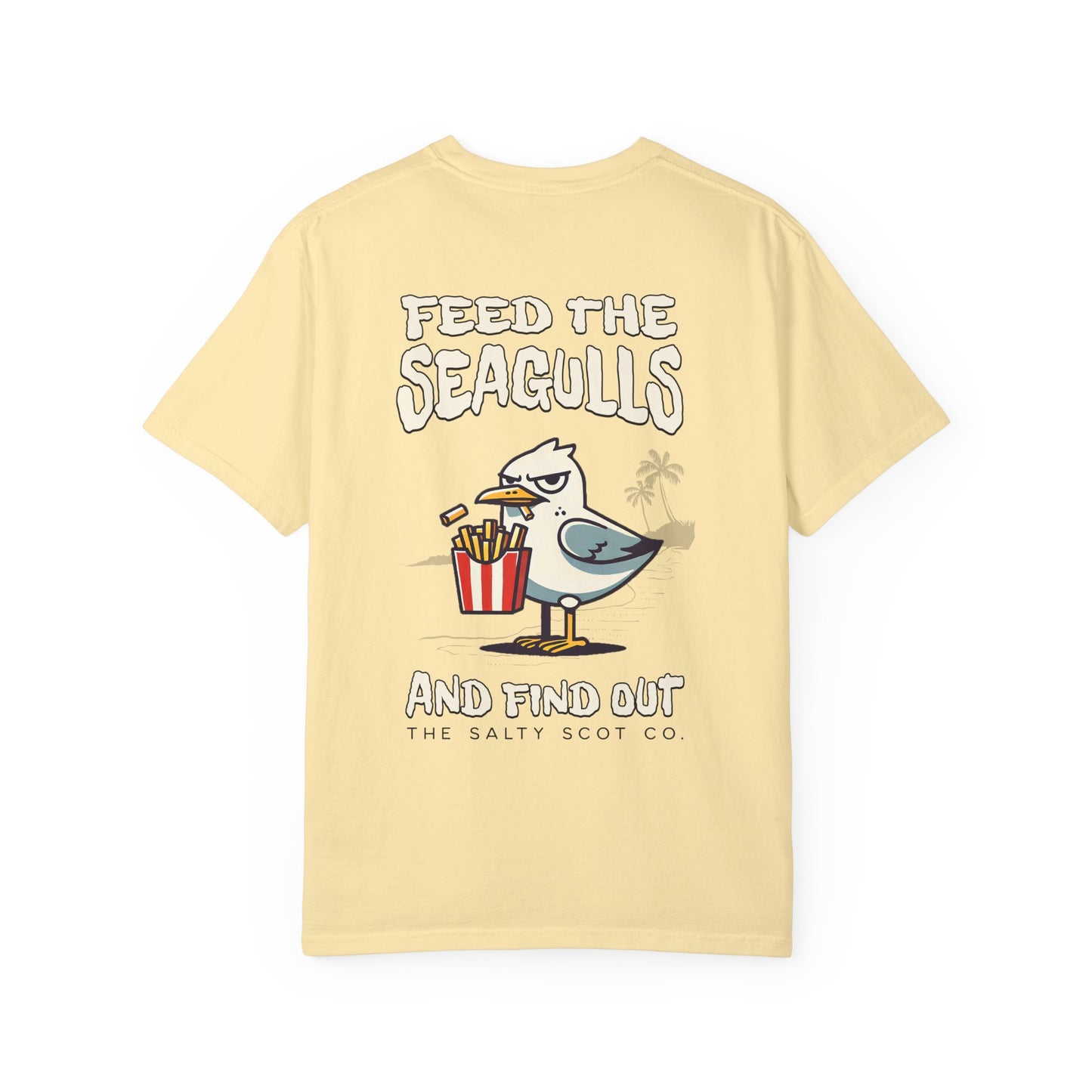 Feed the Seagulls Tee - The Salty Scot Collection