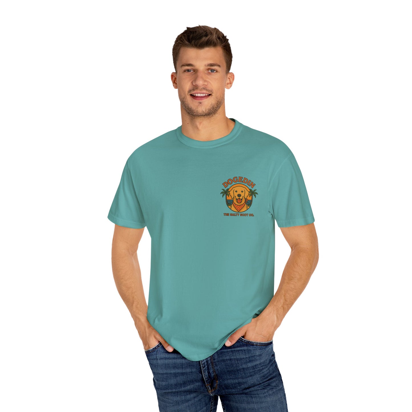 Dogedin - The Pack Tee (Golden) - The Salty Scot Collection