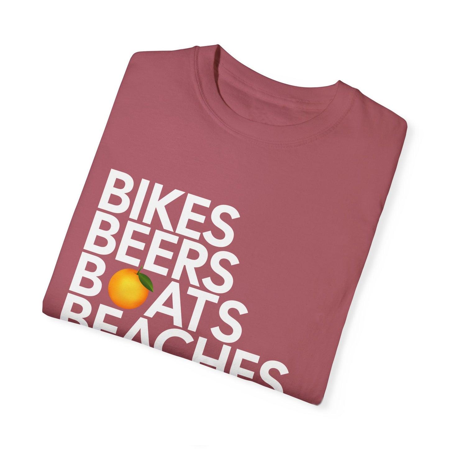 Bikes, Beers, Boats, Beaches, Blue Jays, & Bagpipes Tee - The Salty Scot Collection