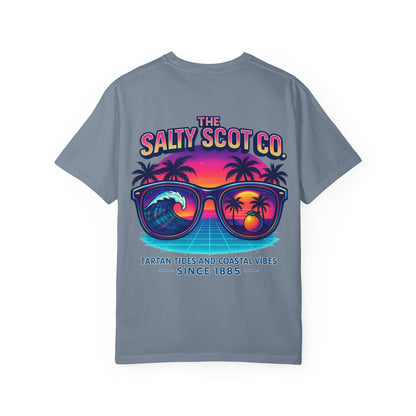 Neon Coastline Dunedin Tee - The Salty Scot Collection