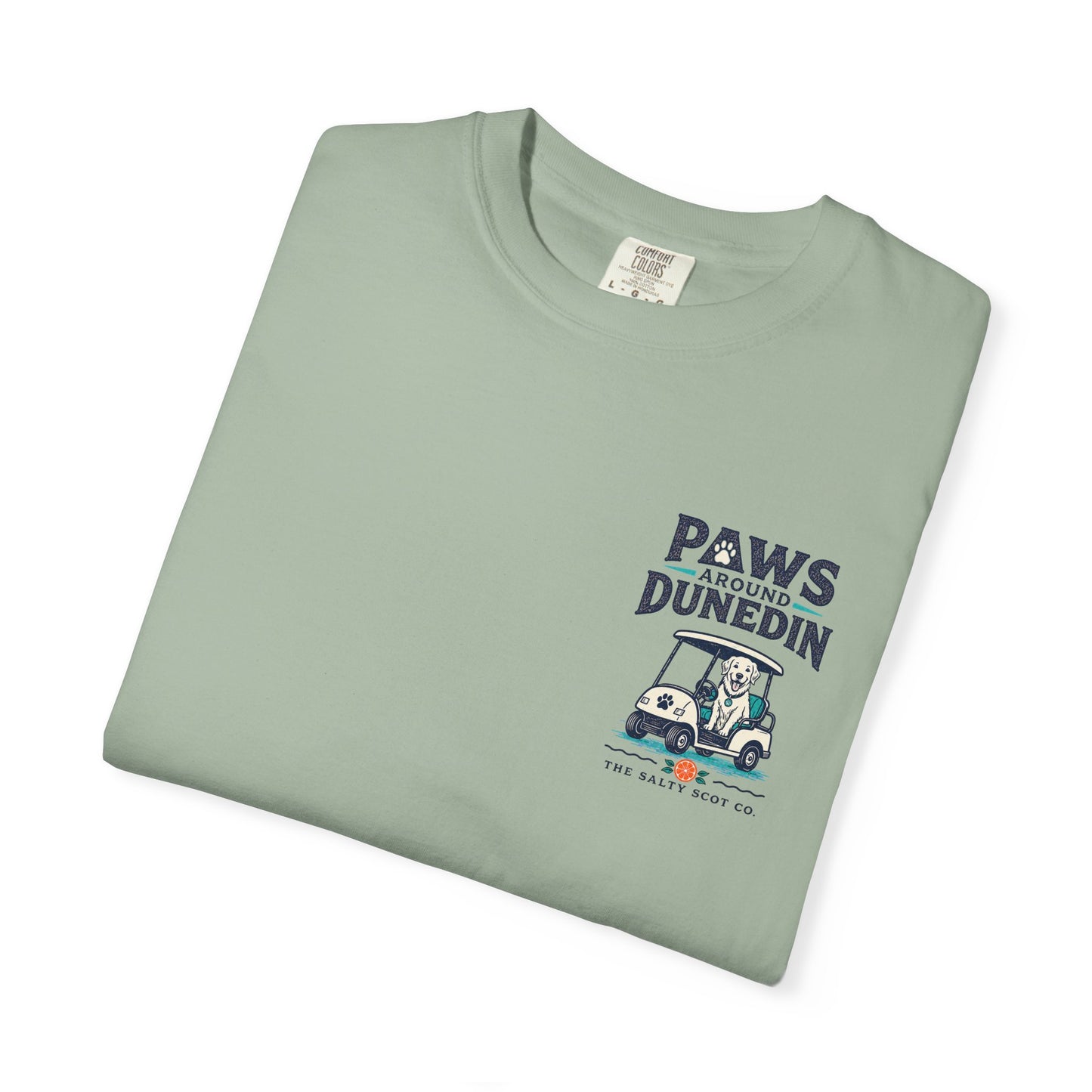 Paws Around Dunedin Dog-Friendly Tee - The Salty Scot Collection