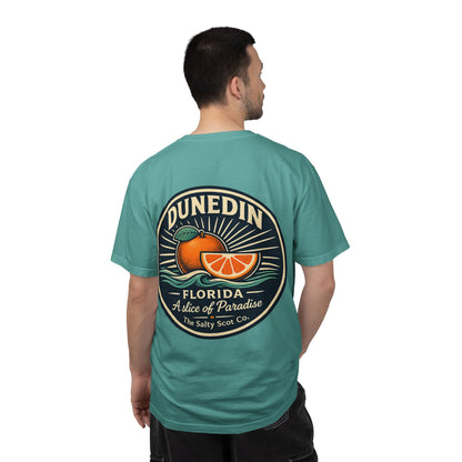 A Slice of Paradise Dunedin Tee - The Salty Scot Collection