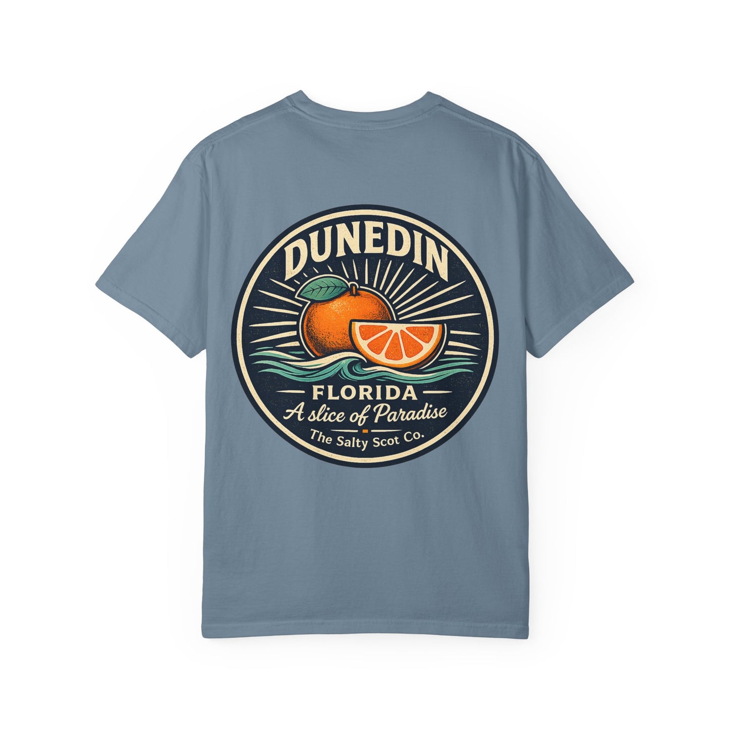 A Slice of Paradise Dunedin Tee - The Salty Scot Collection