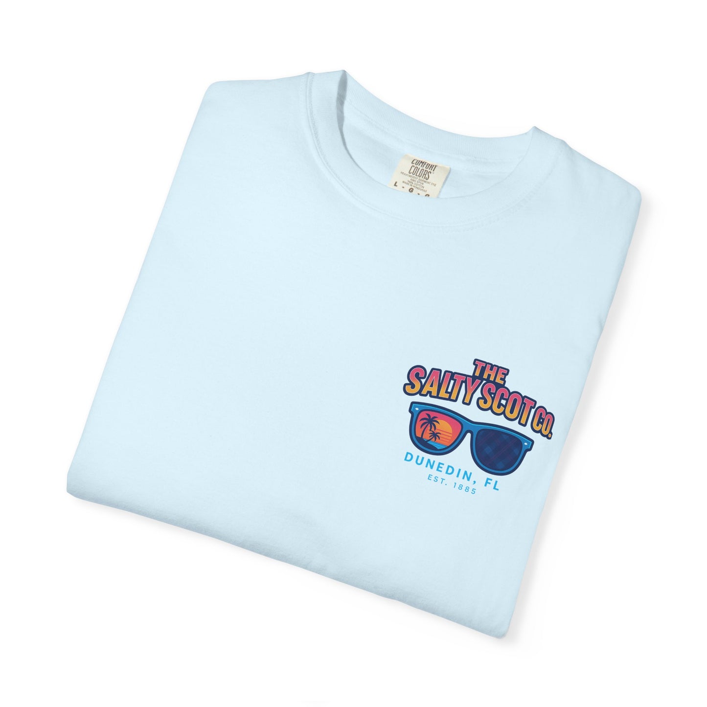 Neon Coastline Dunedin Tee - The Salty Scot Collection