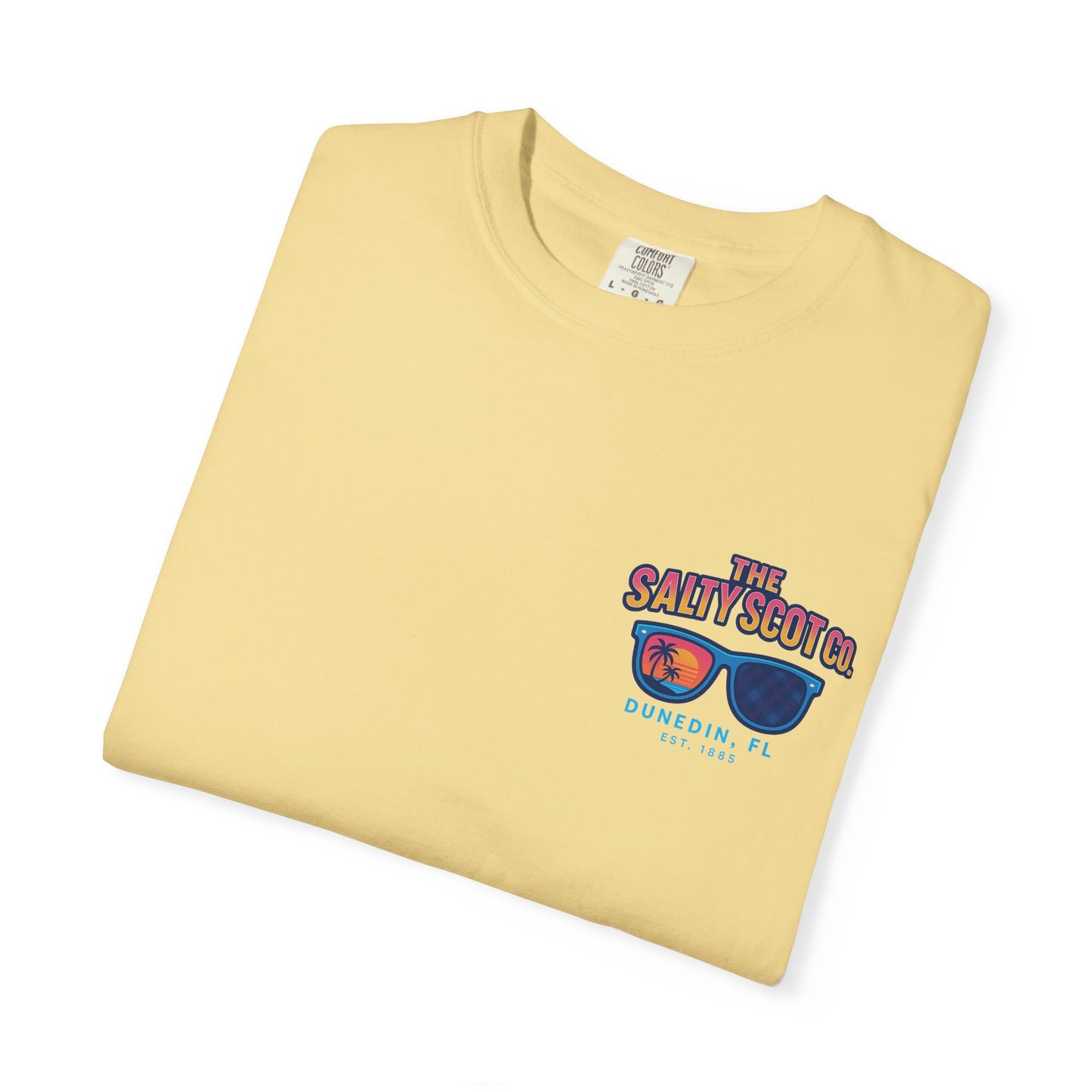 Neon Coastline Dunedin Tee - The Salty Scot Collection
