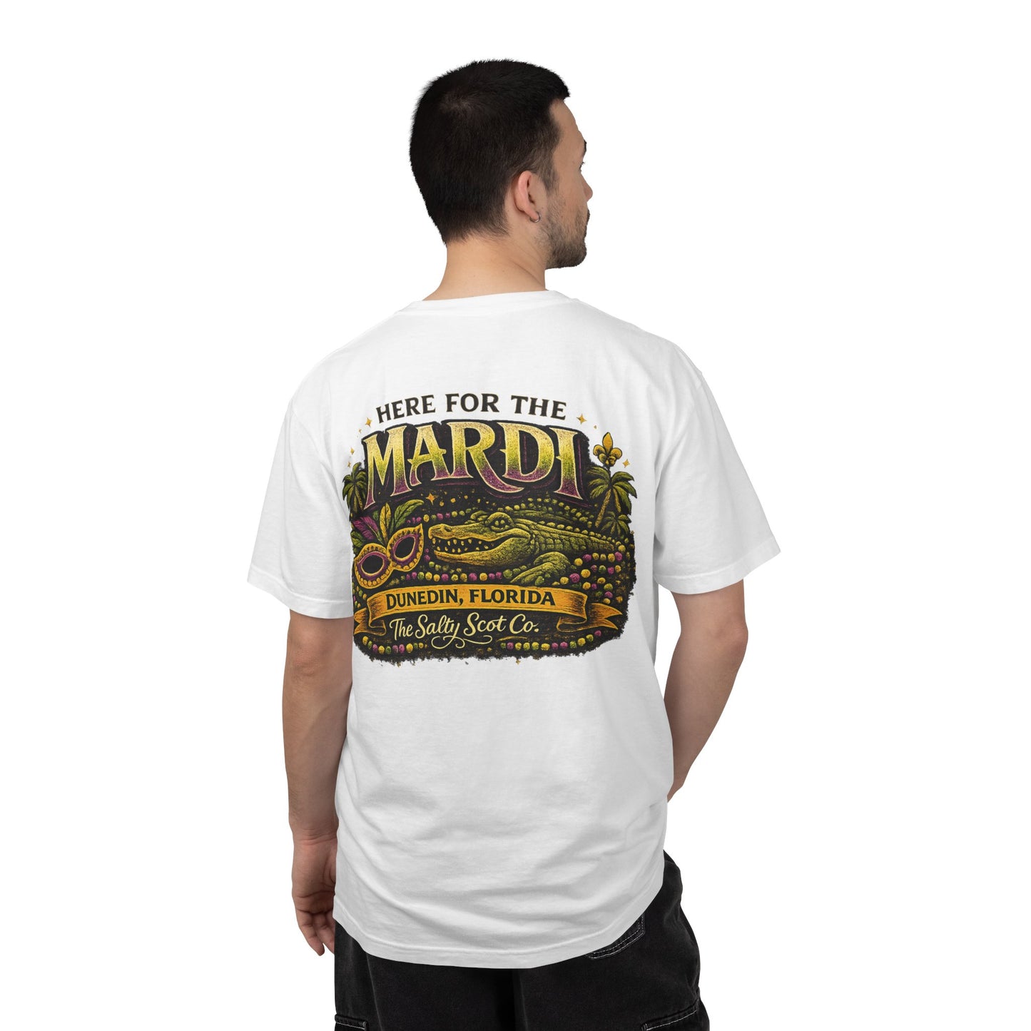 Here for the Mardi Tee - The Salty Scot Collection