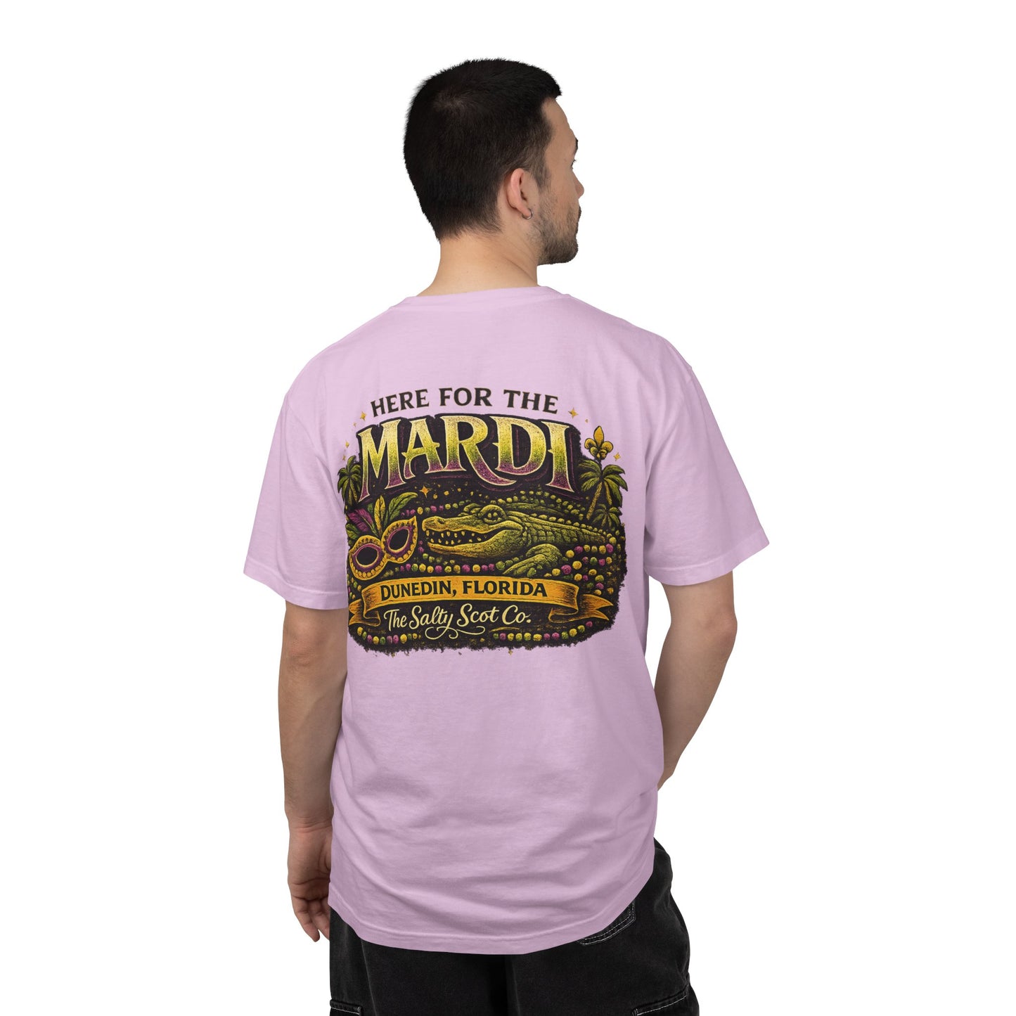 Here for the Mardi Tee - The Salty Scot Collection