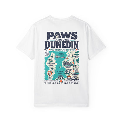 Paws Around Dunedin Dog-Friendly Tee - The Salty Scot Collection