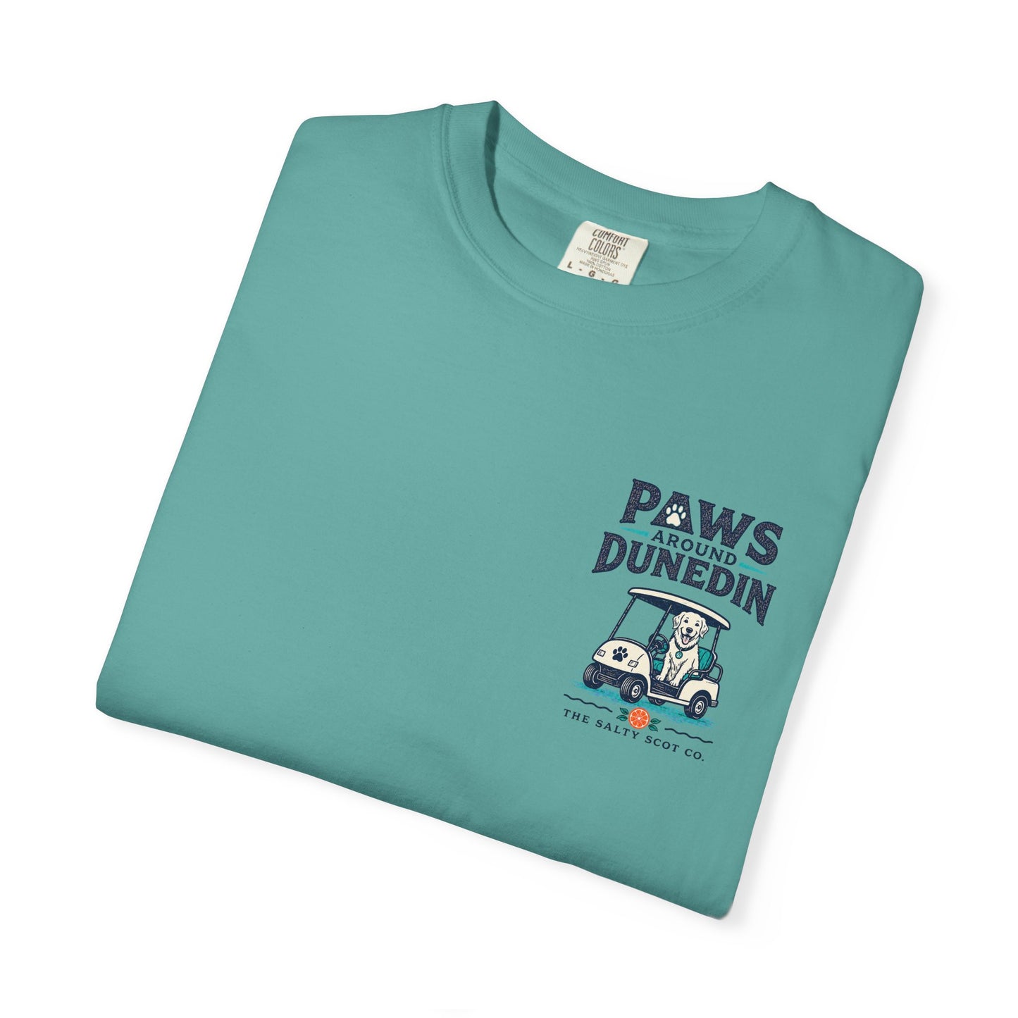 Paws Around Dunedin Dog-Friendly Tee - The Salty Scot Collection