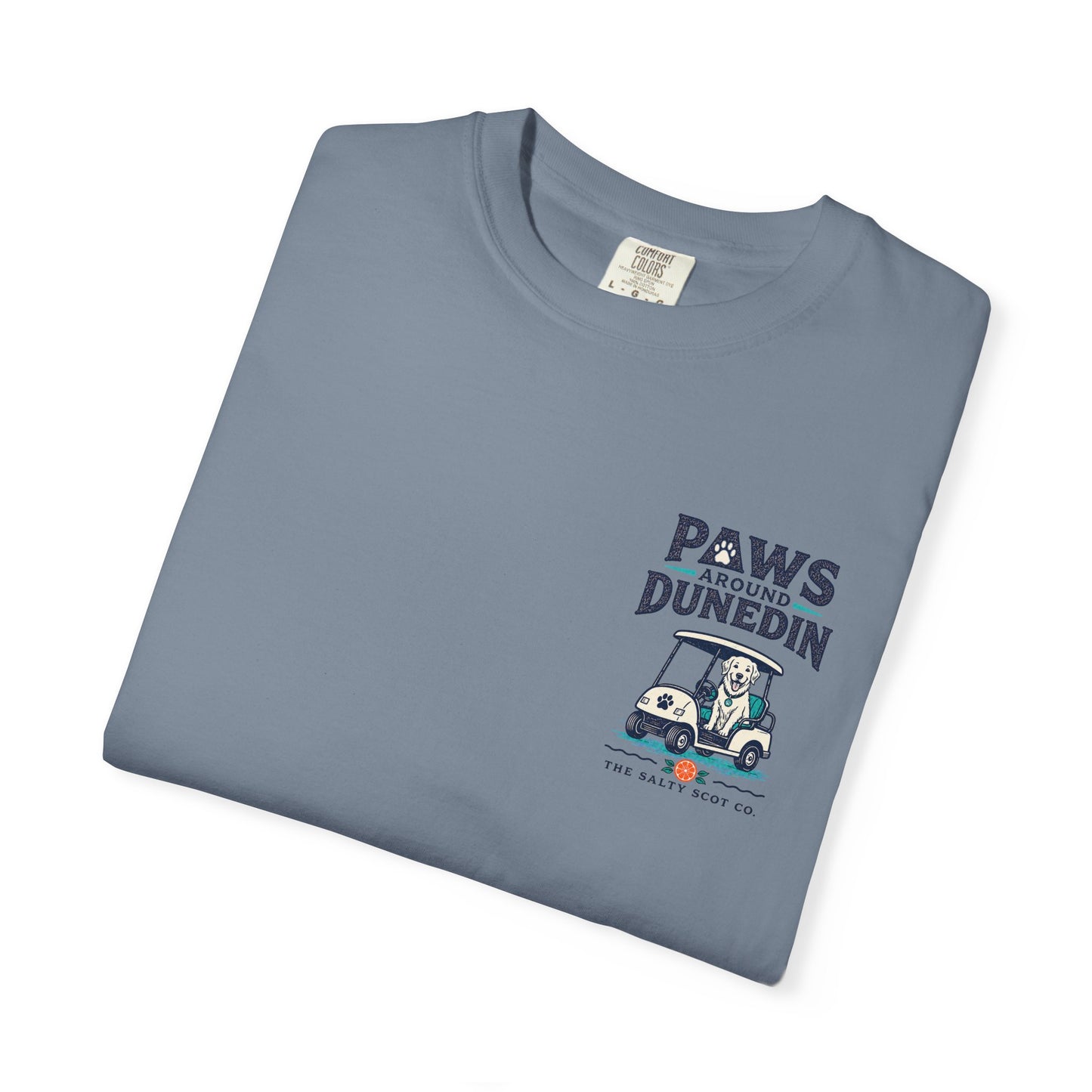 Paws Around Dunedin Dog-Friendly Tee - The Salty Scot Collection