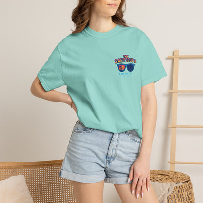 Neon Coastline Dunedin Tee - The Salty Scot Collection