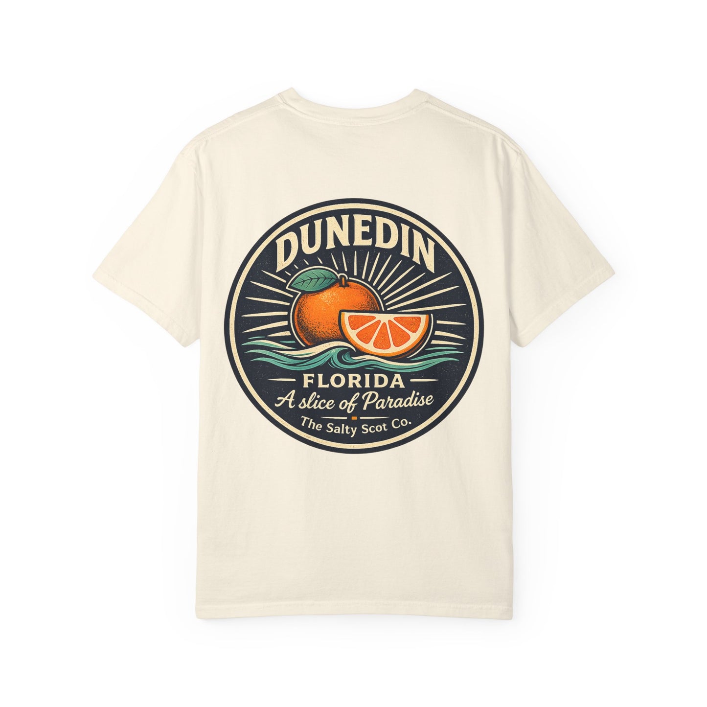 A Slice of Paradise Dunedin Tee - The Salty Scot Collection