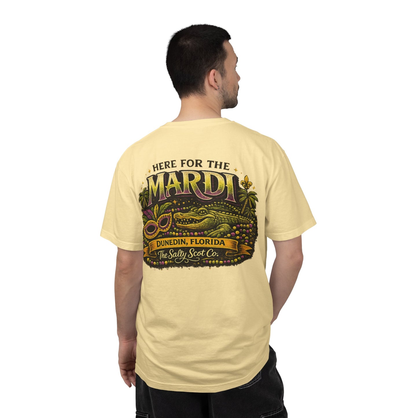 Here for the Mardi Tee - The Salty Scot Collection