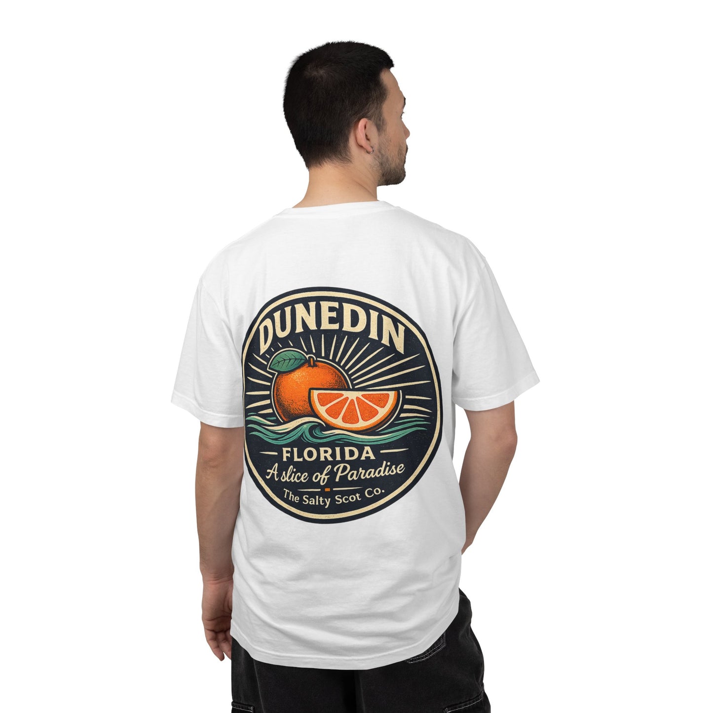 A Slice of Paradise Dunedin Tee - The Salty Scot Collection