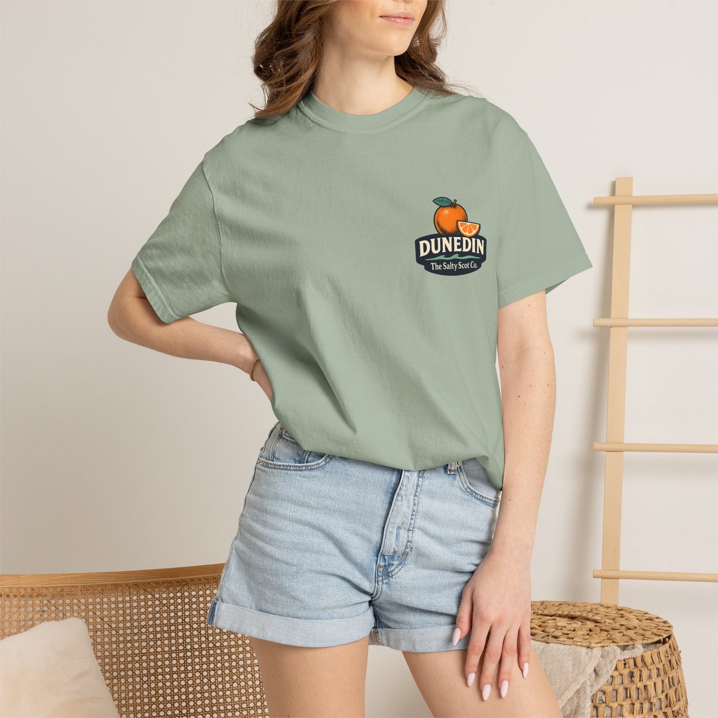 A Slice of Paradise Dunedin Tee - The Salty Scot Collection