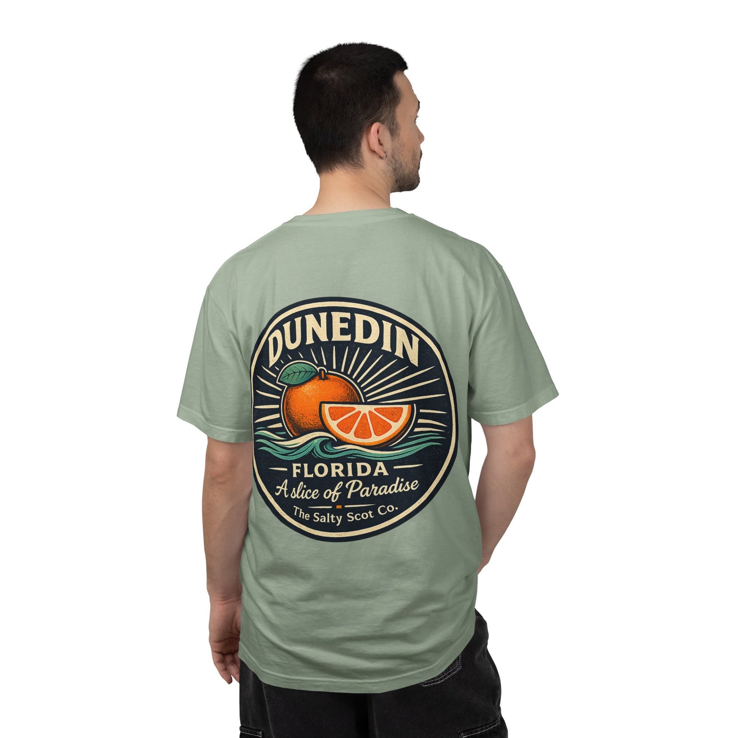 A Slice of Paradise Dunedin Tee - The Salty Scot Collection