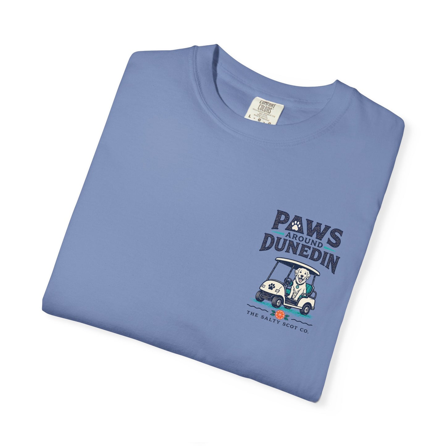 Paws Around Dunedin Dog-Friendly Tee - The Salty Scot Collection