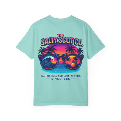 Neon Coastline Dunedin Tee - The Salty Scot Collection