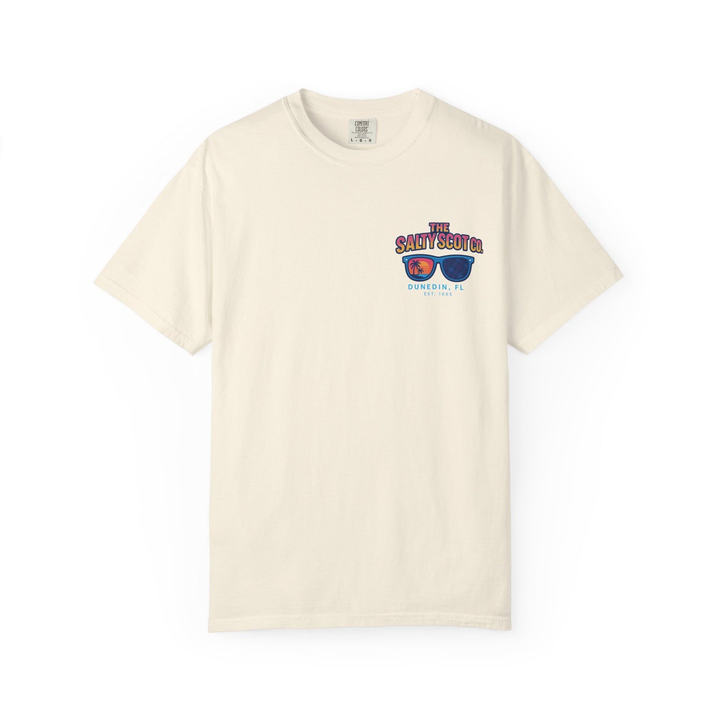 Neon Coastline Dunedin Tee - The Salty Scot Collection