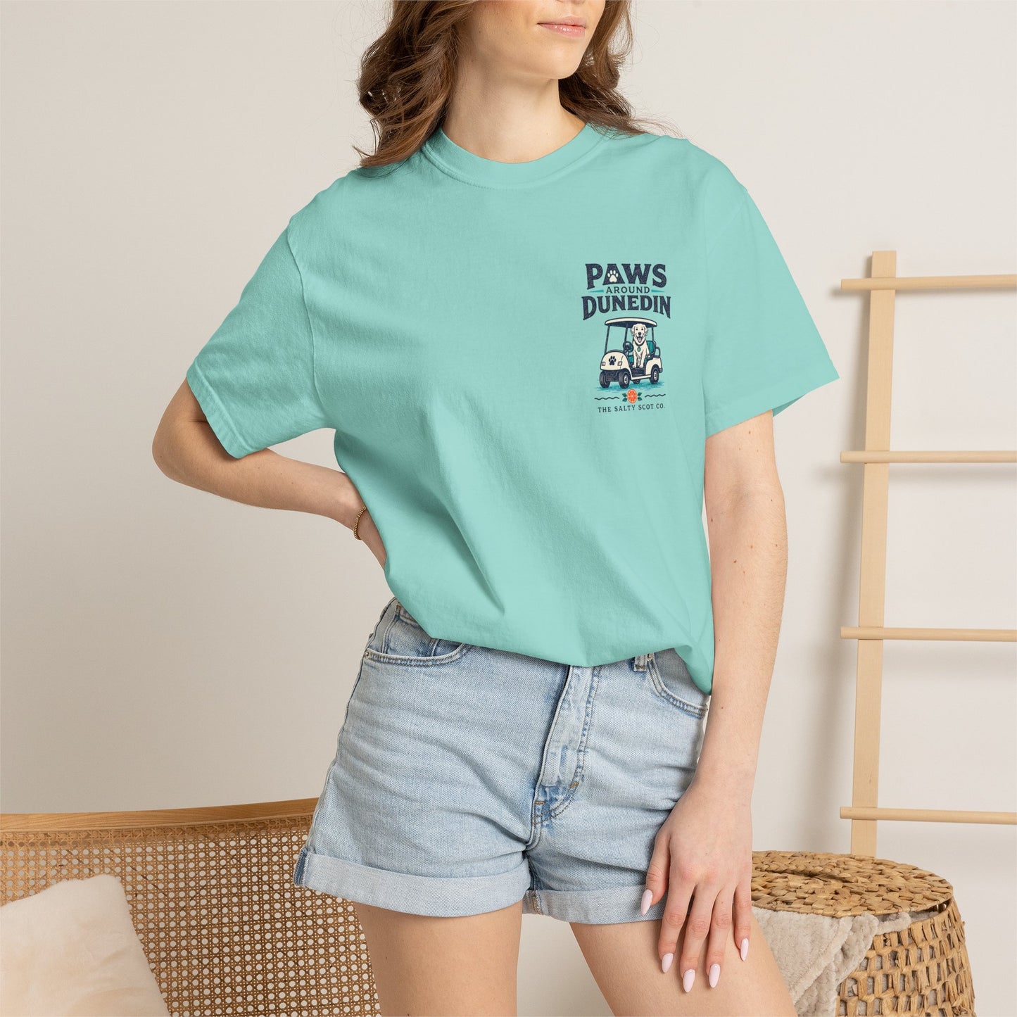 Paws Around Dunedin Dog-Friendly Tee - The Salty Scot Collection