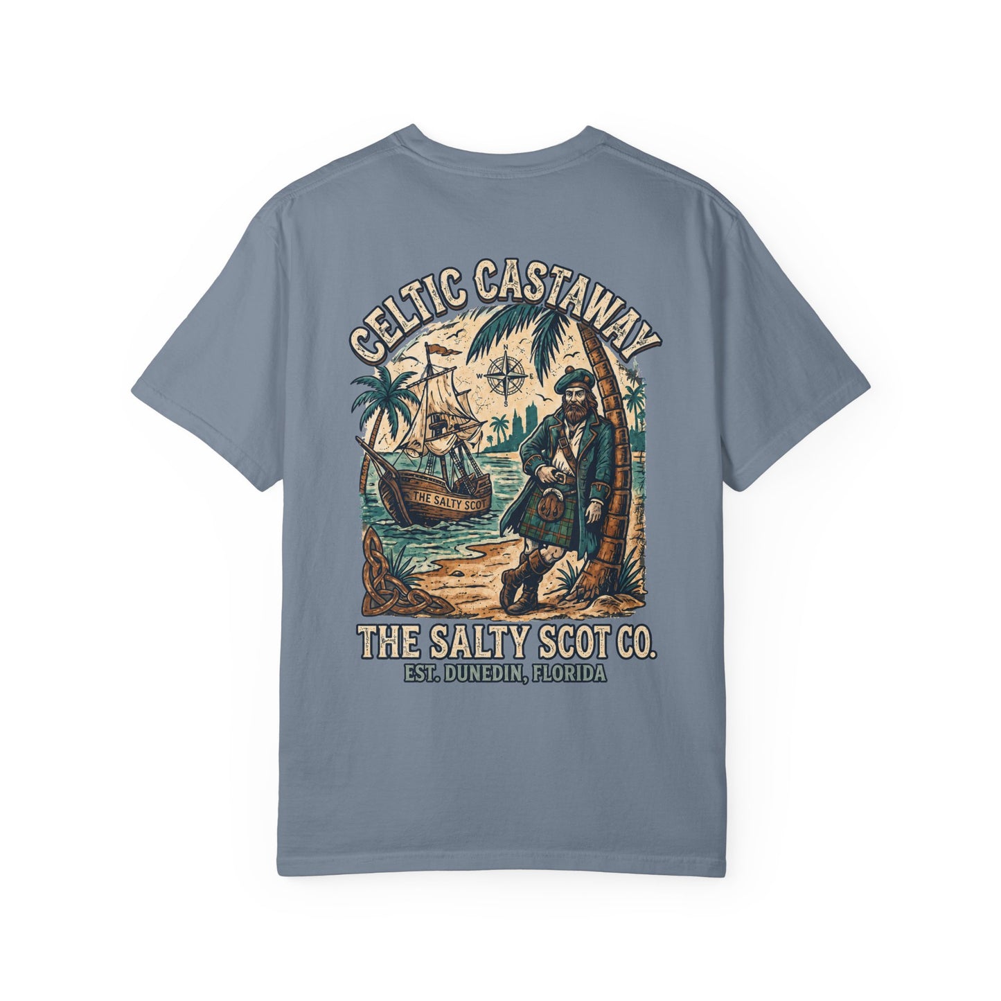 Celtic Castaway Tee - The Salty Scot Collection