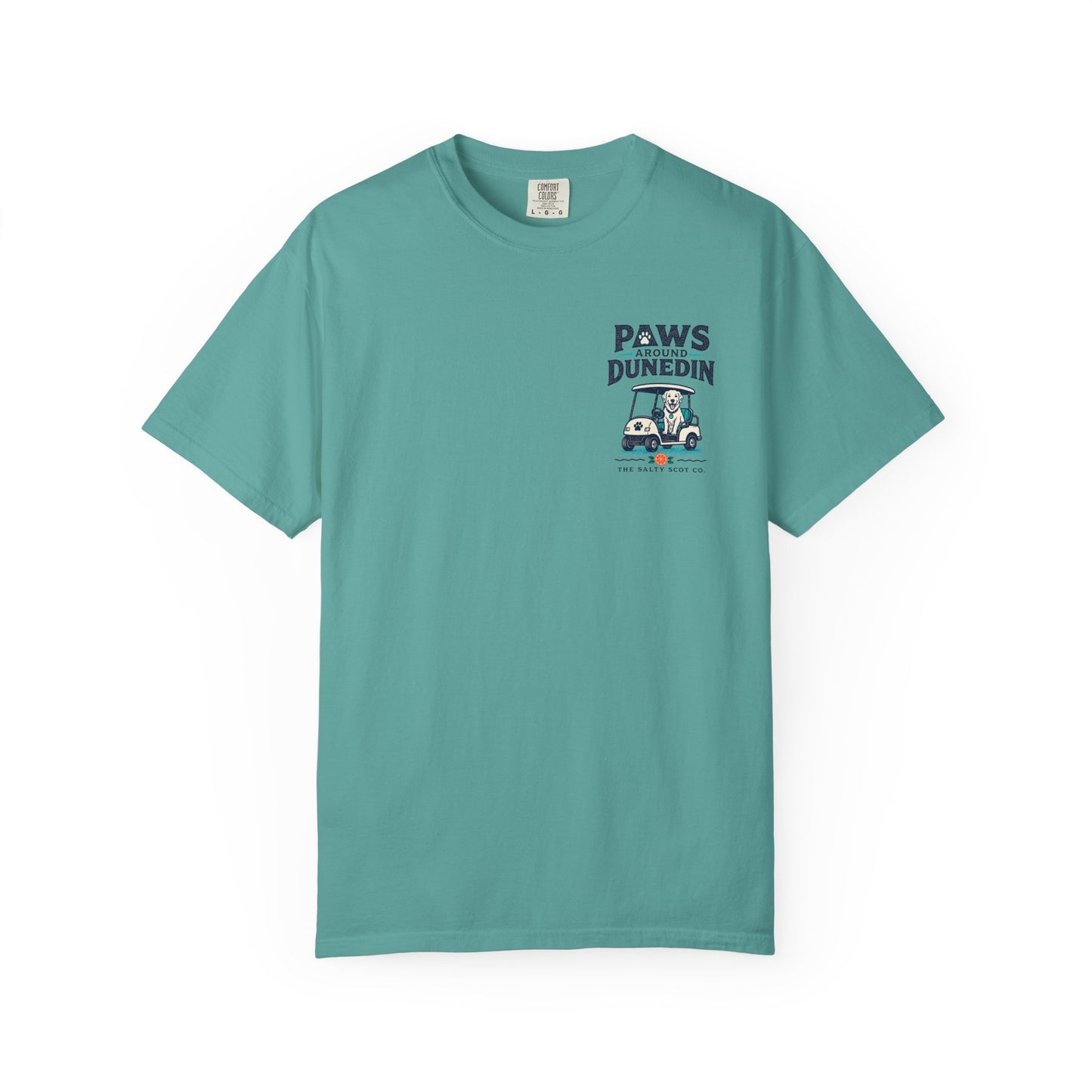 Paws Around Dunedin Dog-Friendly Tee - The Salty Scot Collection