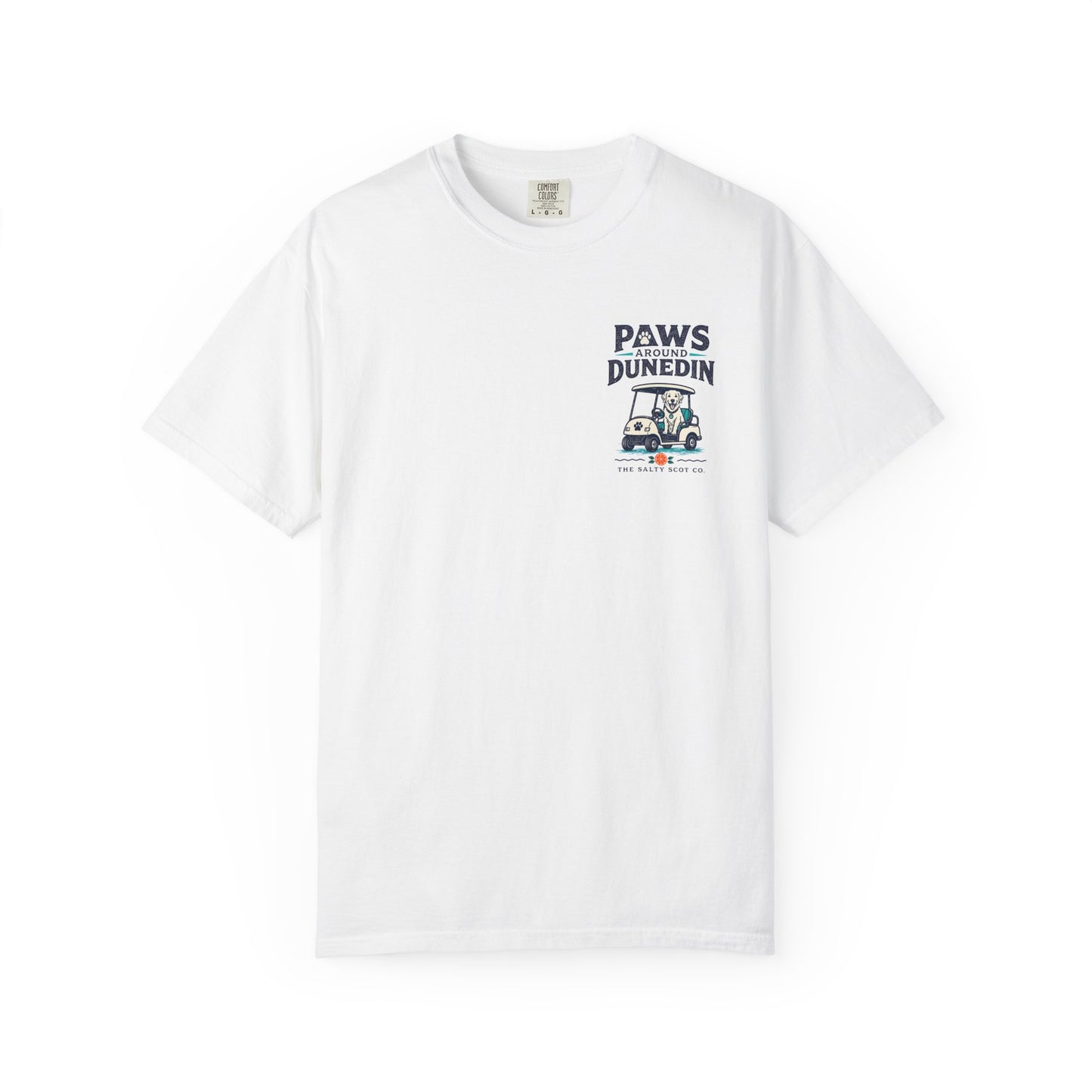 Paws Around Dunedin Dog-Friendly Tee - The Salty Scot Collection