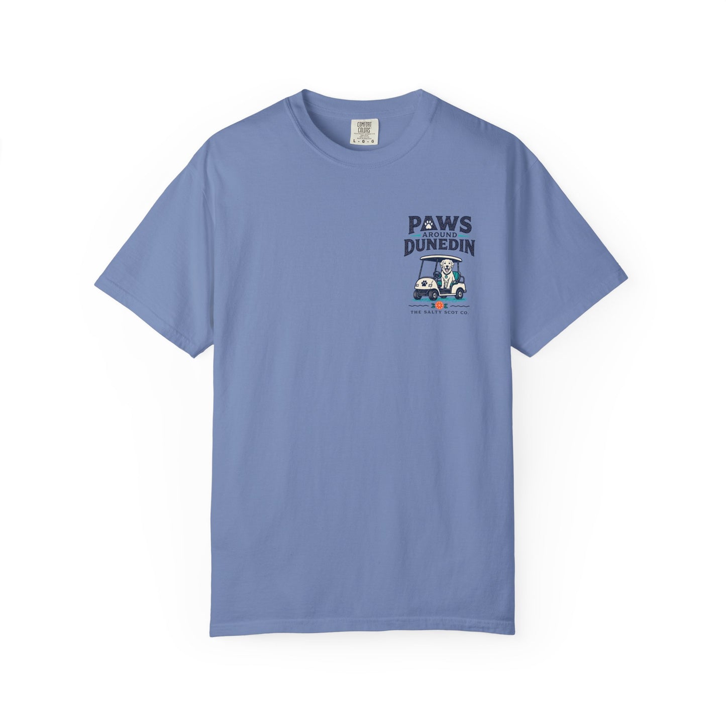 Paws Around Dunedin Dog-Friendly Tee - The Salty Scot Collection