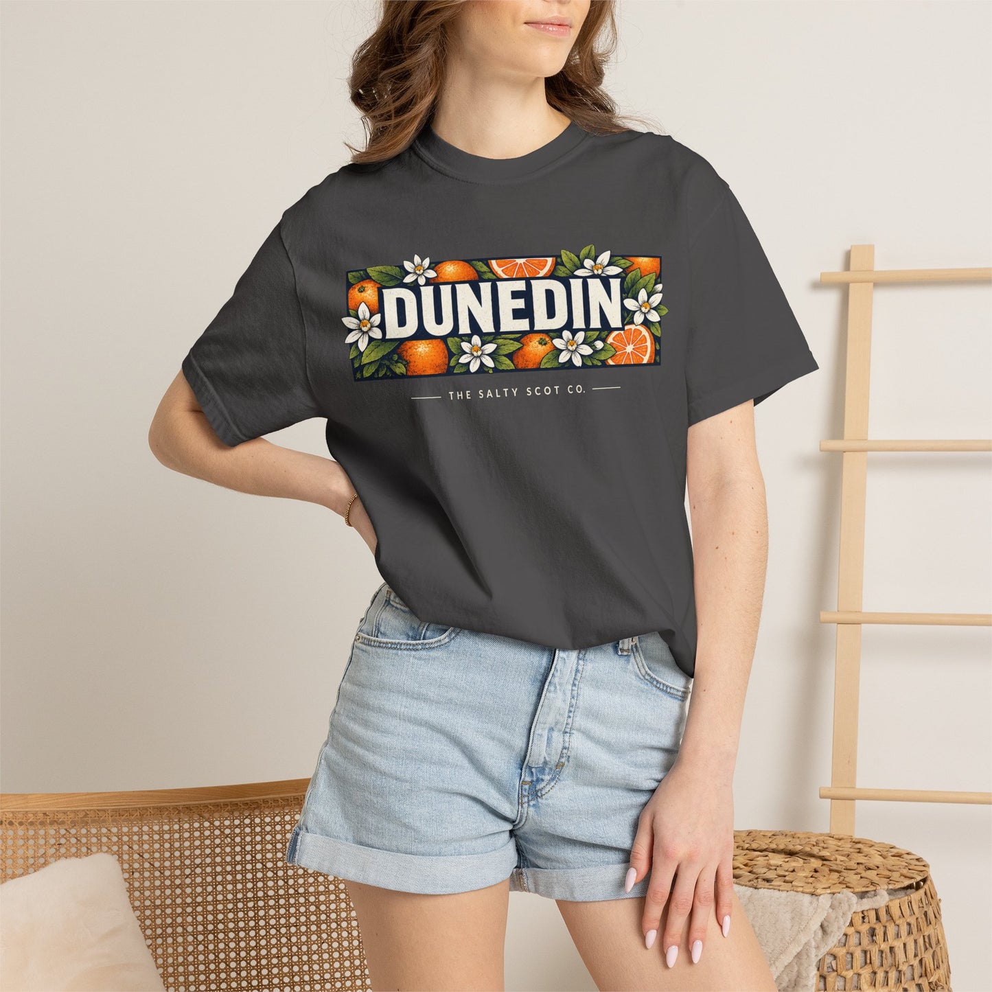 Dunedin Citrus Blossom Tee (Light)  - The Salty Scot Collection