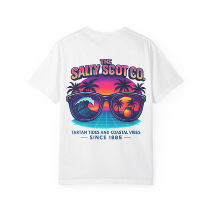 Neon Coastline Dunedin Tee - The Salty Scot Collection