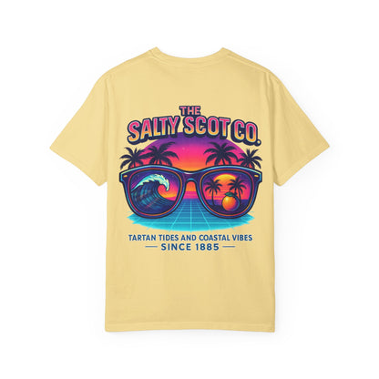 Neon Coastline Dunedin Tee - The Salty Scot Collection
