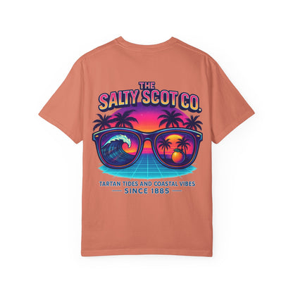 Neon Coastline Dunedin Tee - The Salty Scot Collection