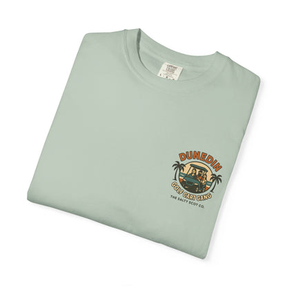 Dunedin Golf Cart Gang Tee – The Salty Scot Collection