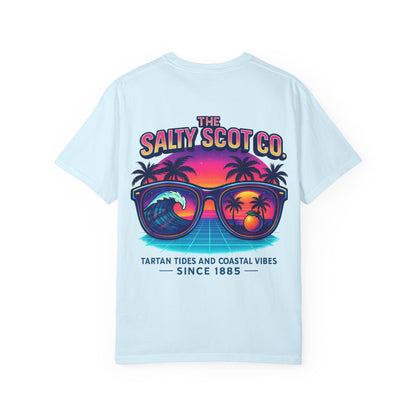 Neon Coastline Dunedin Tee - The Salty Scot Collection