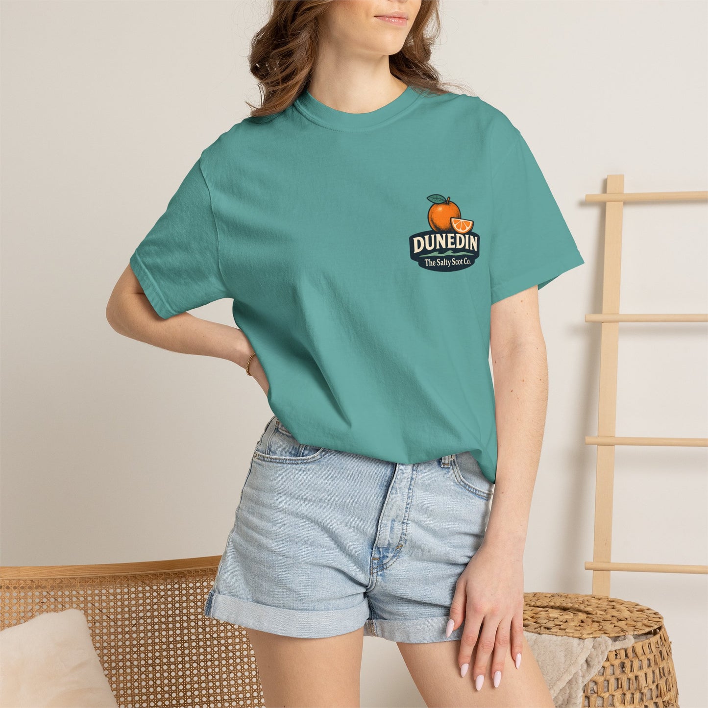 A Slice of Paradise Dunedin Tee - The Salty Scot Collection