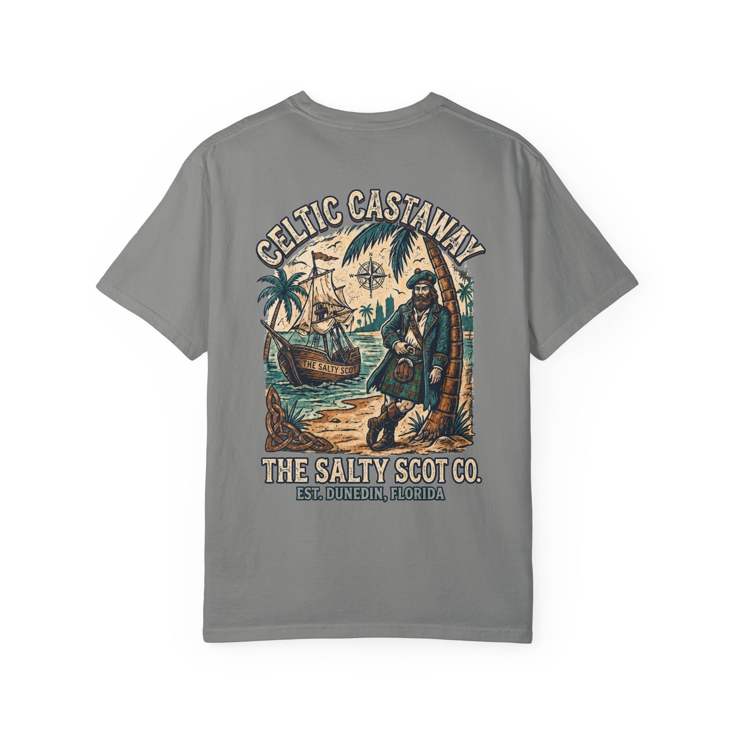 Celtic Castaway Tee - The Salty Scot Collection