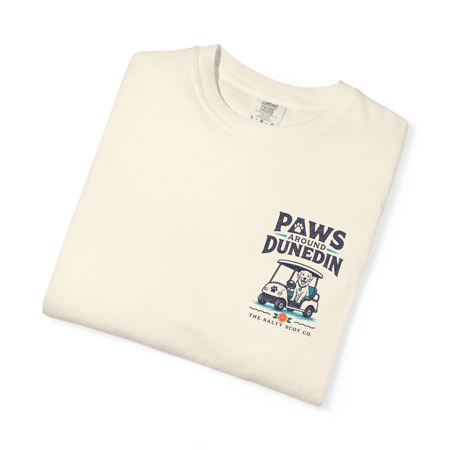 Paws Around Dunedin Dog-Friendly Tee - The Salty Scot Collection