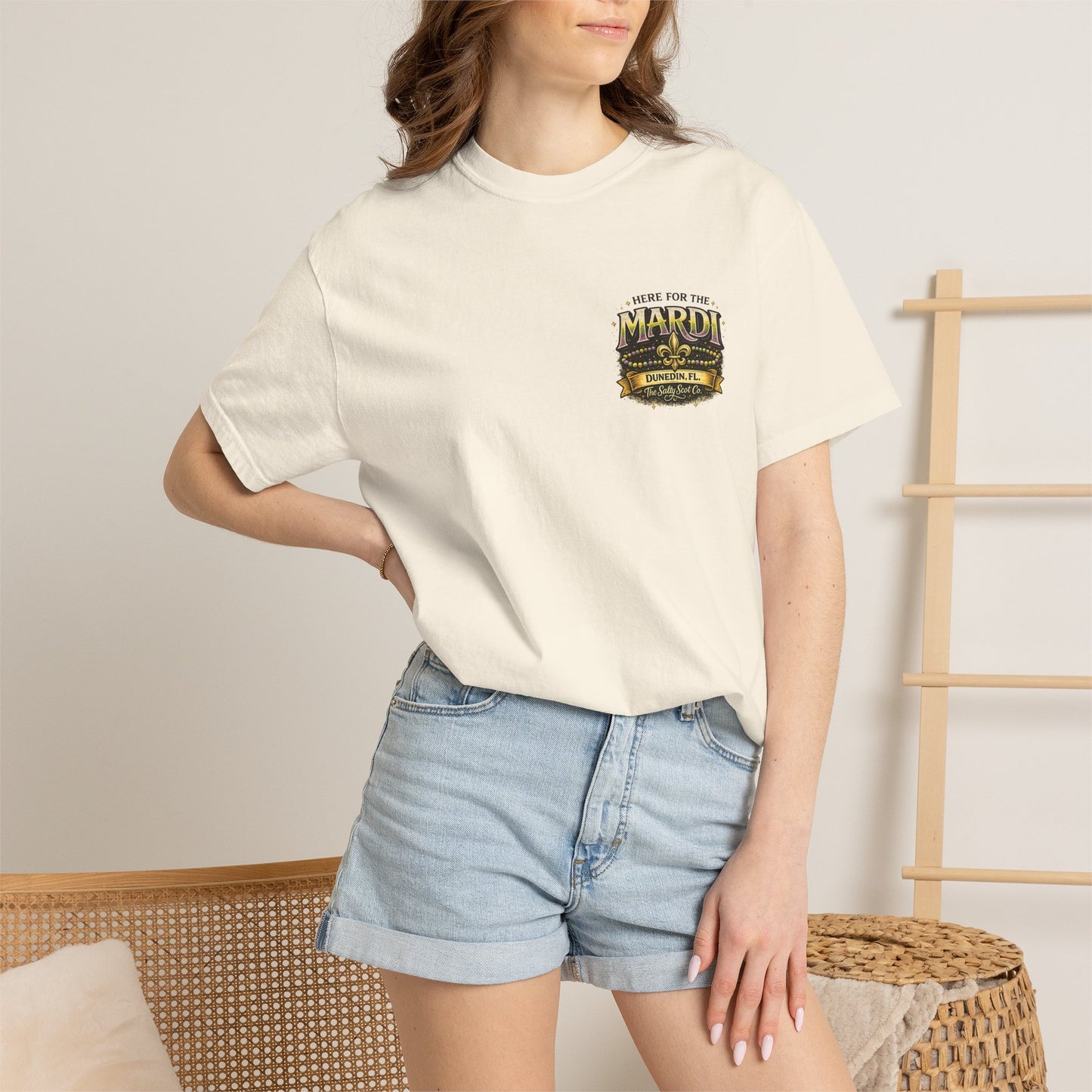 Here for the Mardi Tee - The Salty Scot Collection