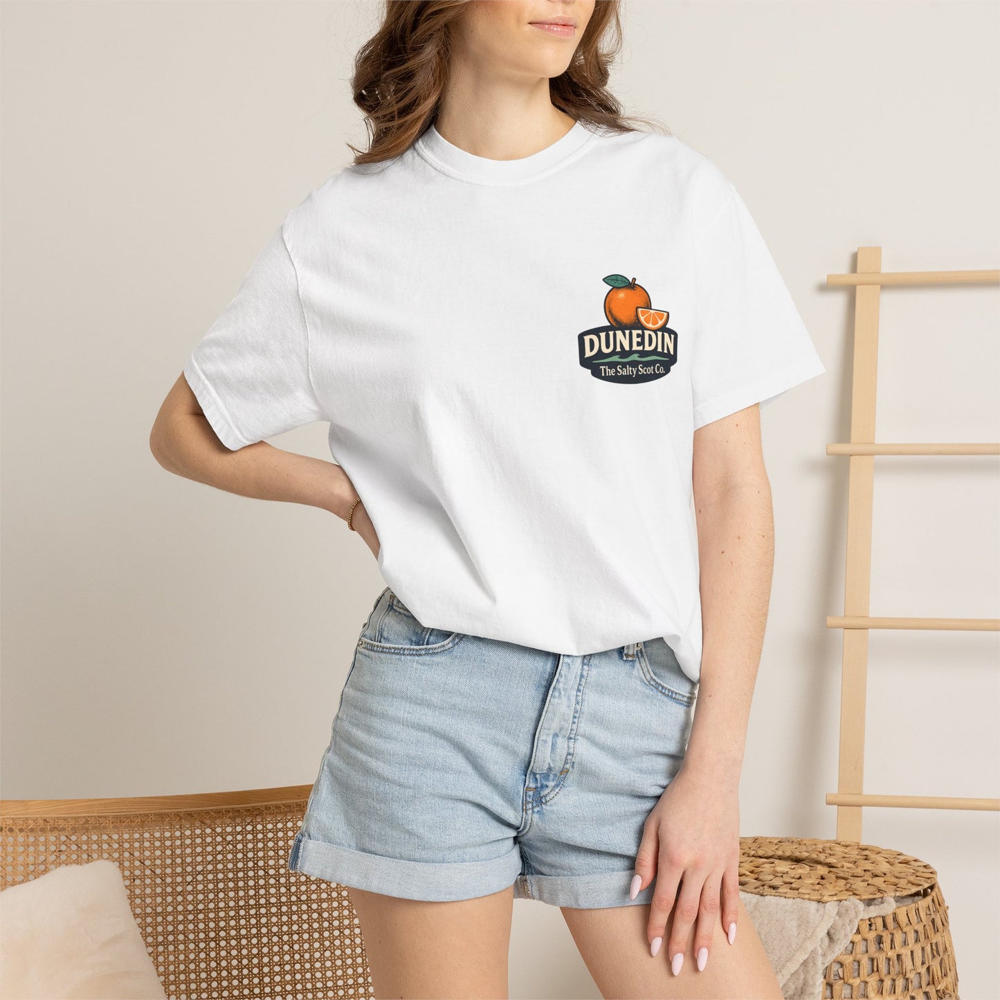 A Slice of Paradise Dunedin Tee - The Salty Scot Collection