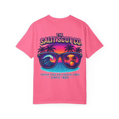 Neon Coastline Dunedin Tee - The Salty Scot Collection
