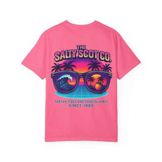 Neon Coastline Dunedin Tee - The Salty Scot Collection