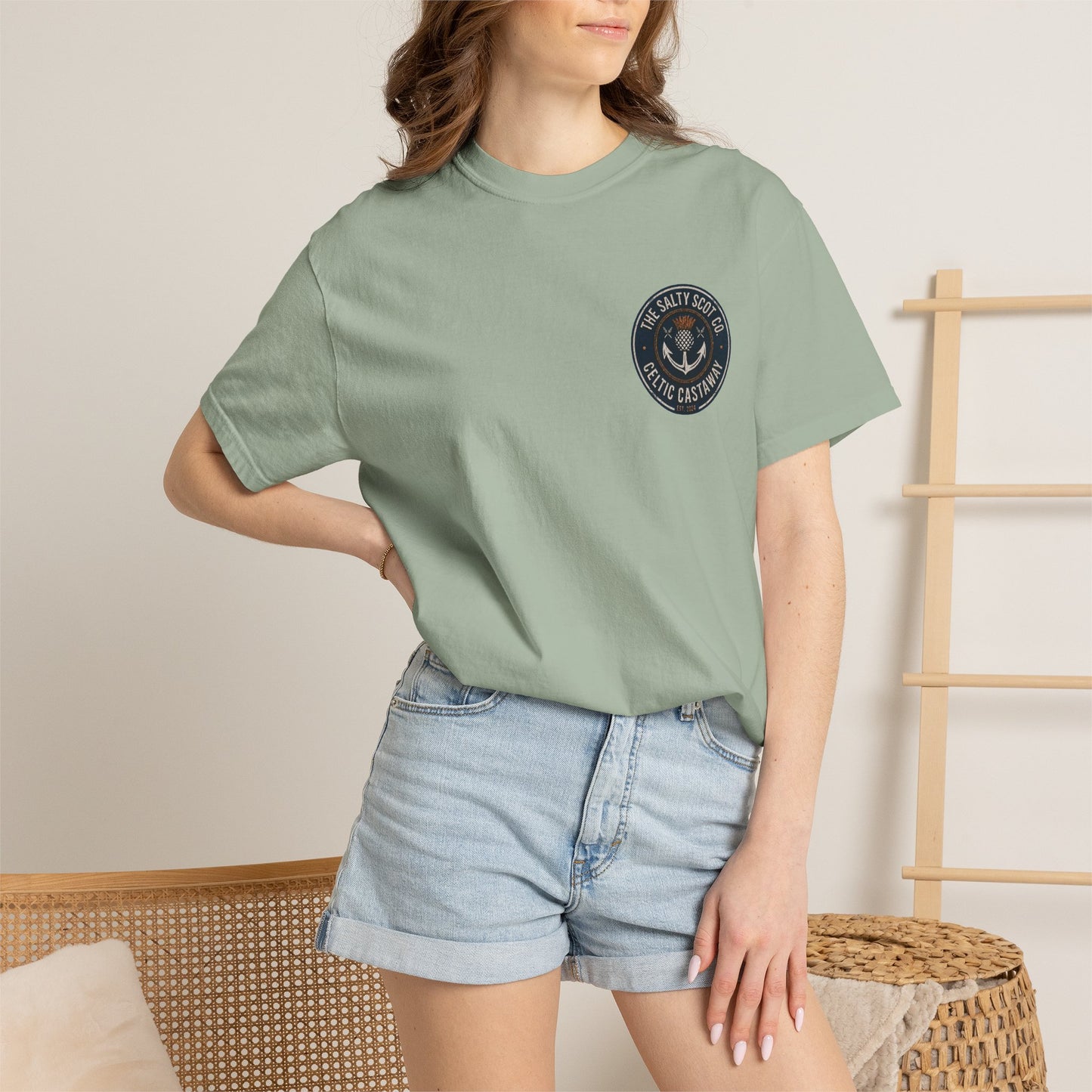 Celtic Castaway Tee - The Salty Scot Collection