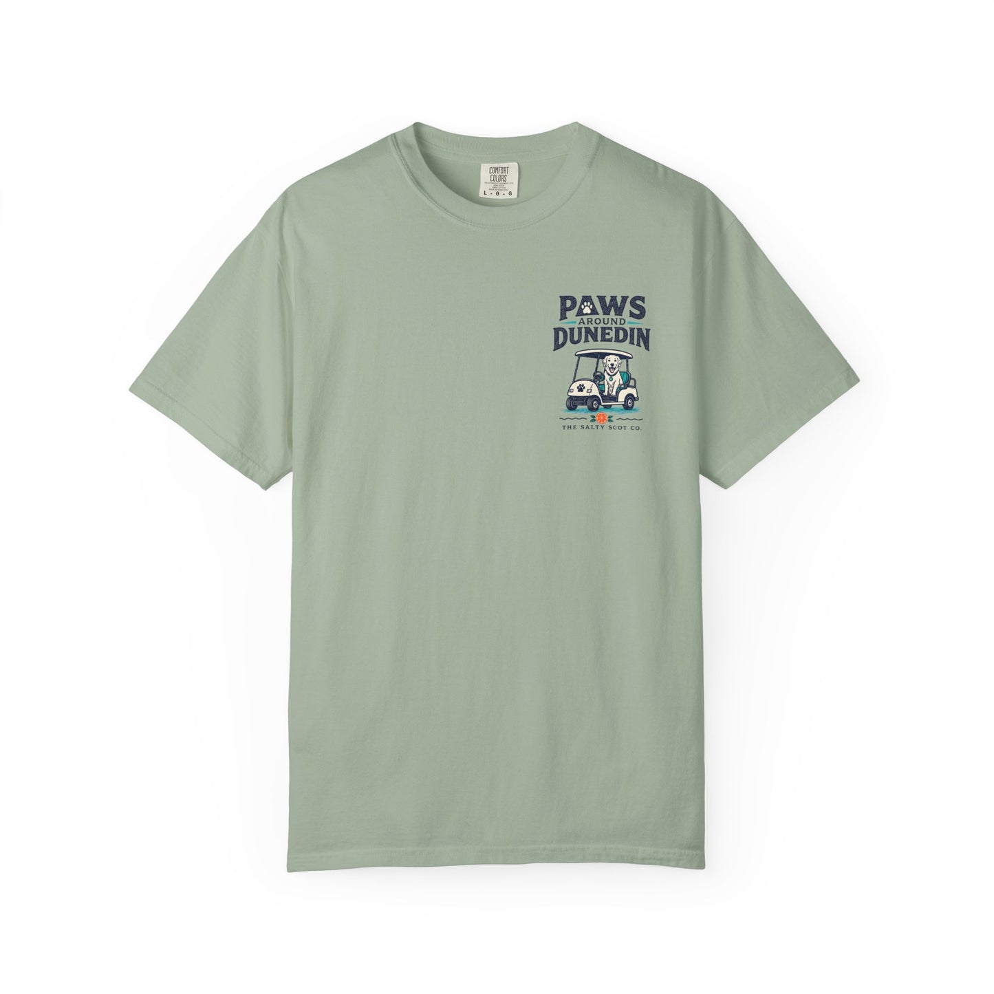 Paws Around Dunedin Dog-Friendly Tee - The Salty Scot Collection