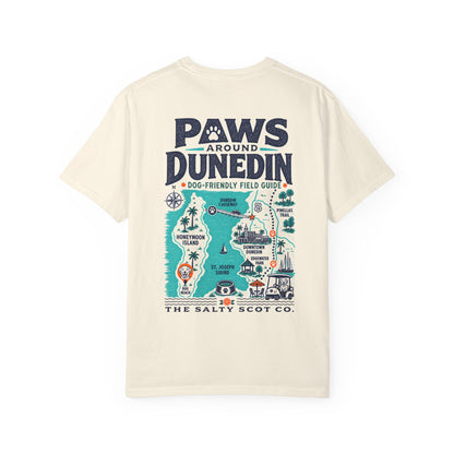 Paws Around Dunedin Dog-Friendly Tee - The Salty Scot Collection